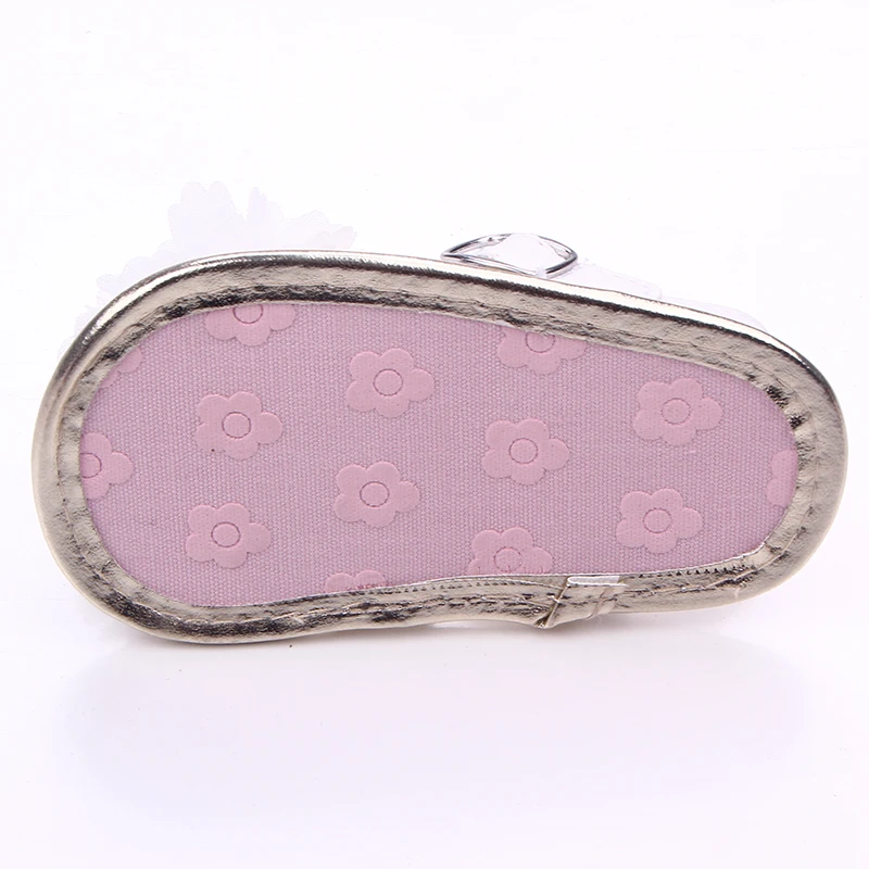 Beautiful PU baby girl sandals for summer