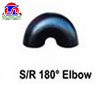 carbon steel welding elbow r=1.5d STD 180 degree ASME/ANSI B16.9 Elbow SCH40 A234 WPB-HEBEI TIANLONG CHINA