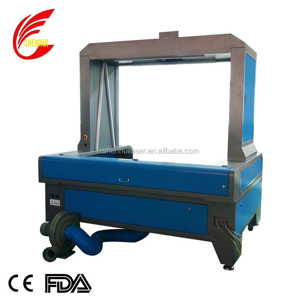 fabric leather 6090 jeans label laser cutting machine with ccd camera
