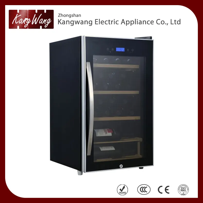 JC-75 25 bottles glass door wine fridge
