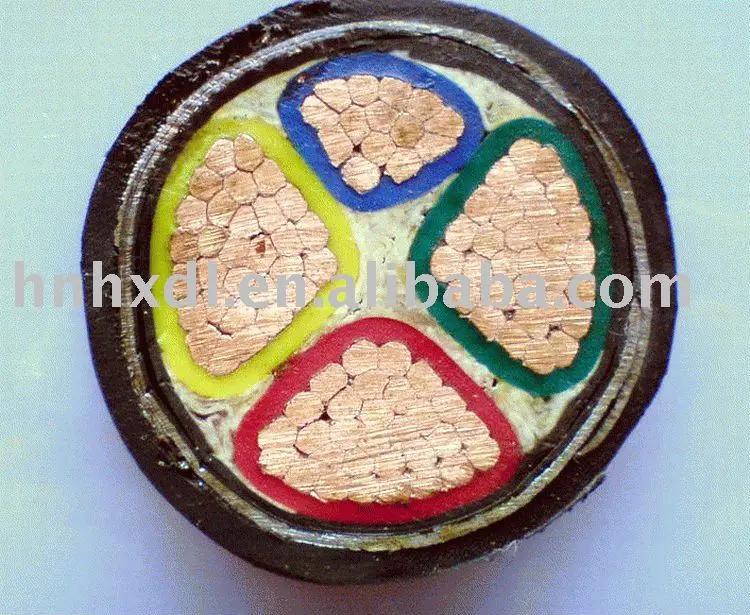 Бронированный силовой кабель с изоляцией из ПВХ (XLPE)