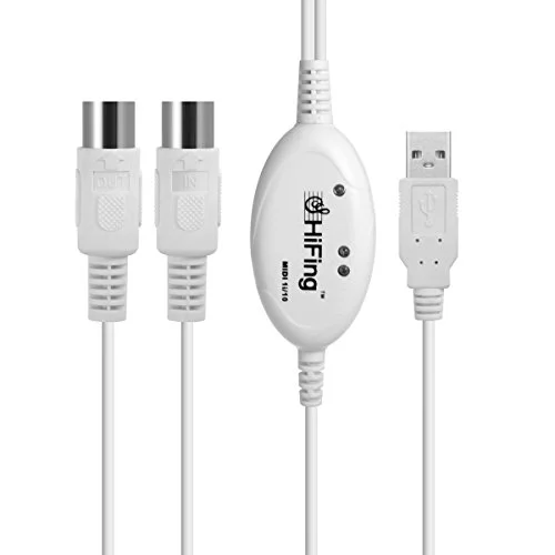 Аудиокабель midi для клавиатуры пианино