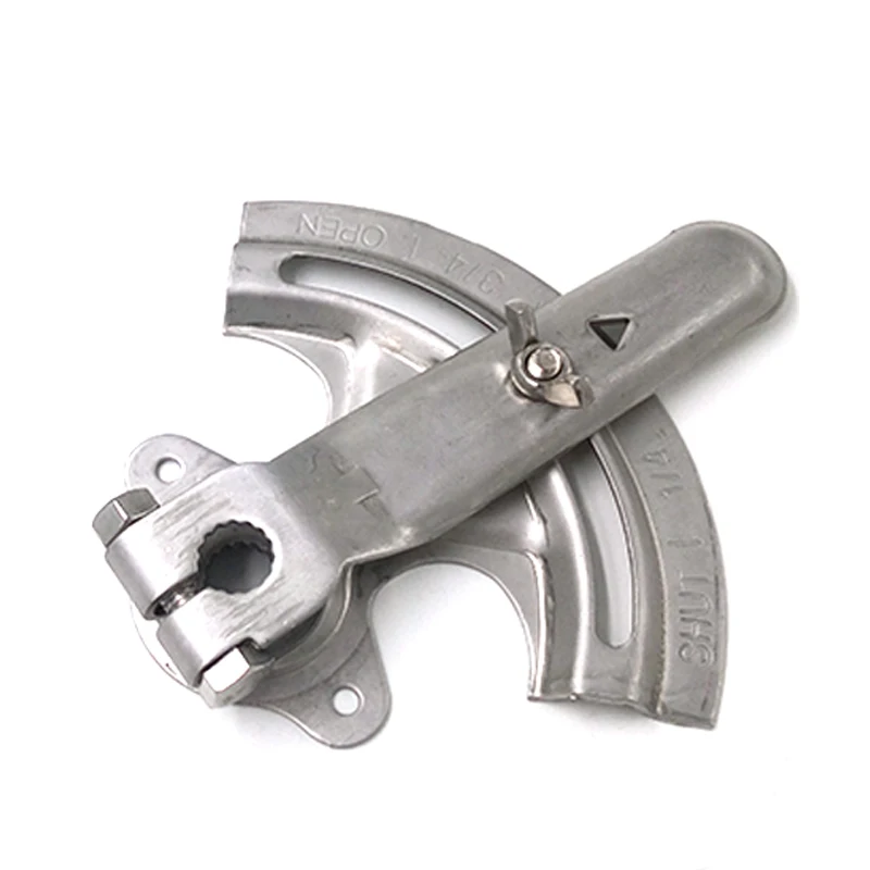 
Stainless steel quadrant sets volume control damper regulator 