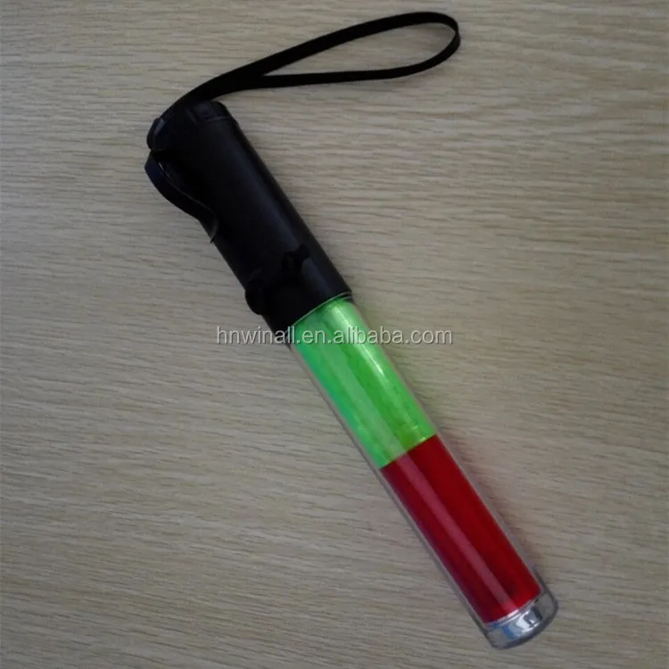 Emergency Rechargeable/Battery Led Strobe Plastic Light Traffic Baton  for Safety