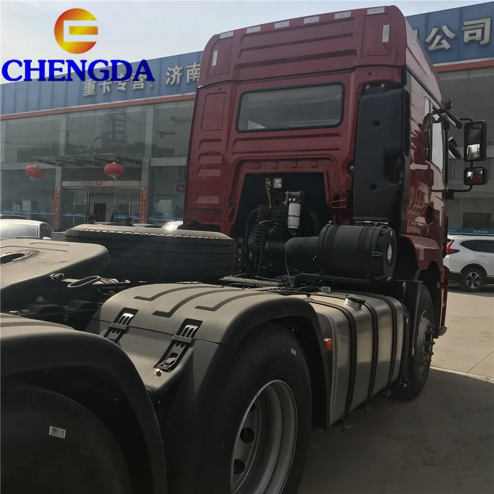 6x4 tow truck 10 wheeler EURO3 460hp Chinese trucks shackman tractor for sale