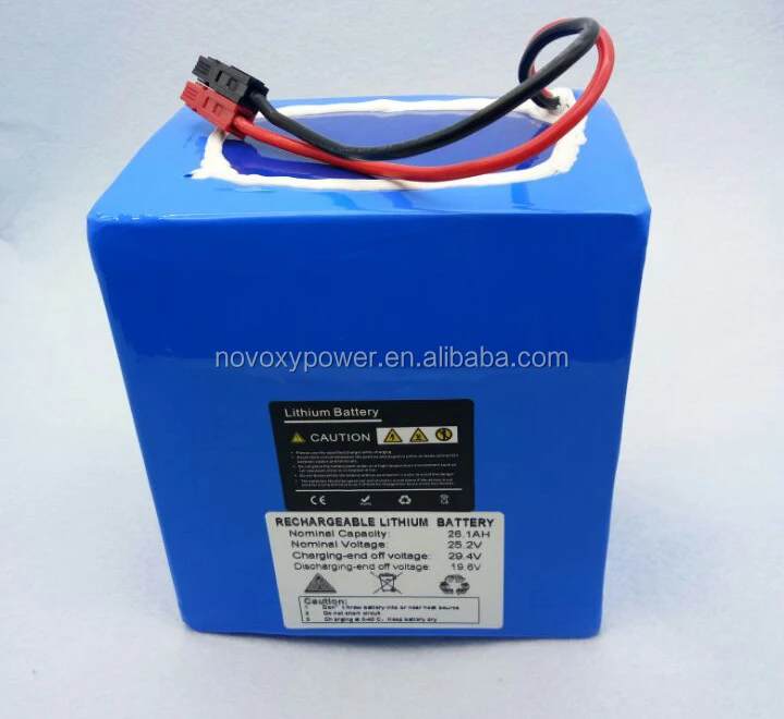 factory price 24 volt 30ah lithium power battery 24v for AGV