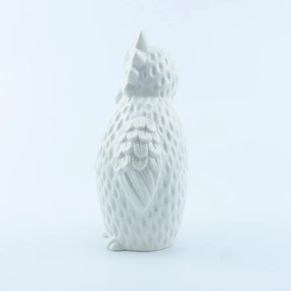 High quality large ceramic owl figurine wholesale