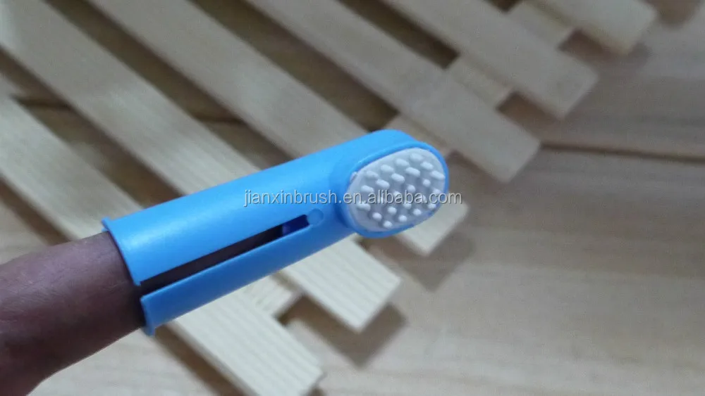 Long handle And Finger Pet Dog Cat Animal Puppy Poodle Oral Mouth Tooth Cleaning Brush set