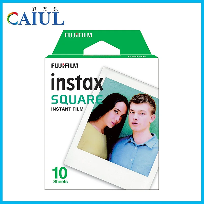 Прямая поставка с завода в Китае, квадратная пленка Fujifilm Instax для камер SQ10-10 экспозиций