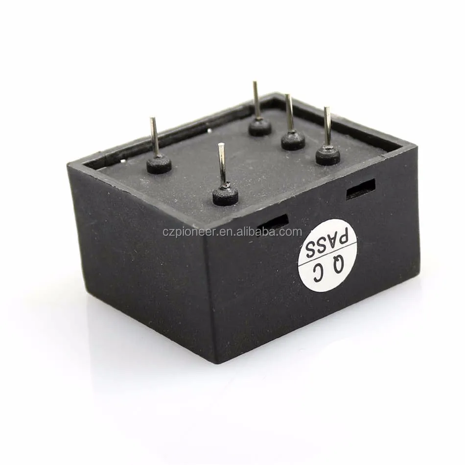 High quality electric black plastic noise emi pin power line filter for pcb