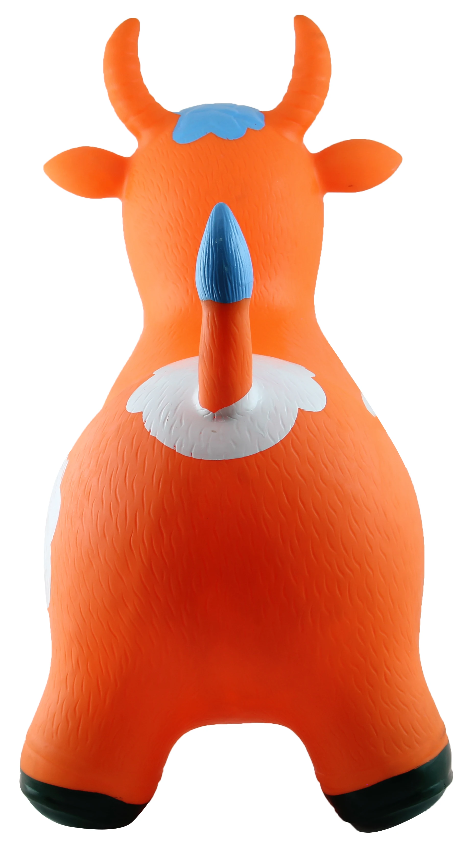 Inflatable Eco-friendly PVC material Ride-on Animal hopper Painting Cow indoor & outdoor toys