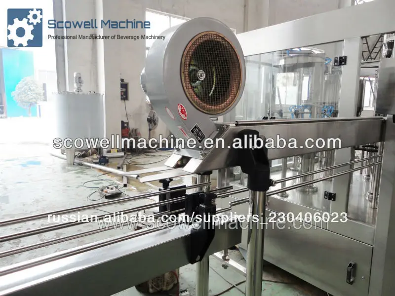 pet bottle drinking mineral water full filling production line