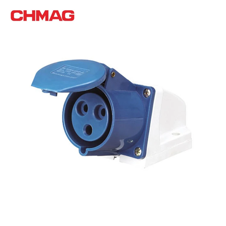 
 Промышленная розетка и гнездо 3Pin 16A 32A, 220-240V, IP44 113 123  