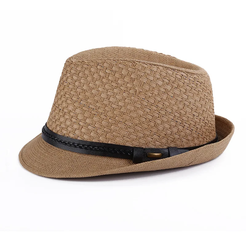 Fashion summer sun paper straw hats factory