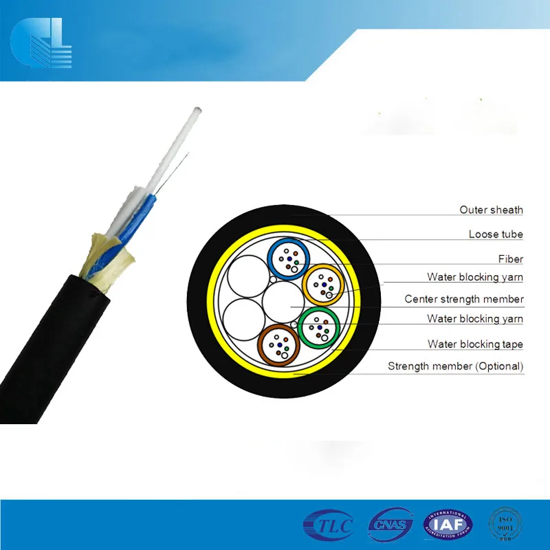 Open Mode Multi Dielectric Fiber Optic ADSS Cable