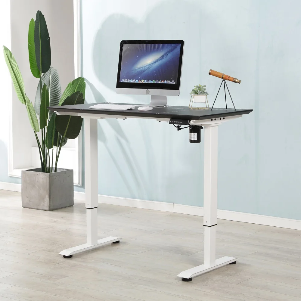 Electric Adjustable Height Computer Desk Metal Table With Stand Up Desk Adjustable Height Legs