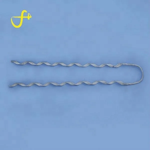 Hot galvanized steel wire preformed guy grip tension steel wire cable tensioner