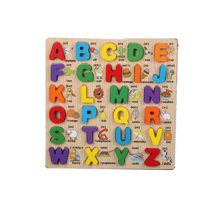 
Wooden Alphabets Puzzle Board 
