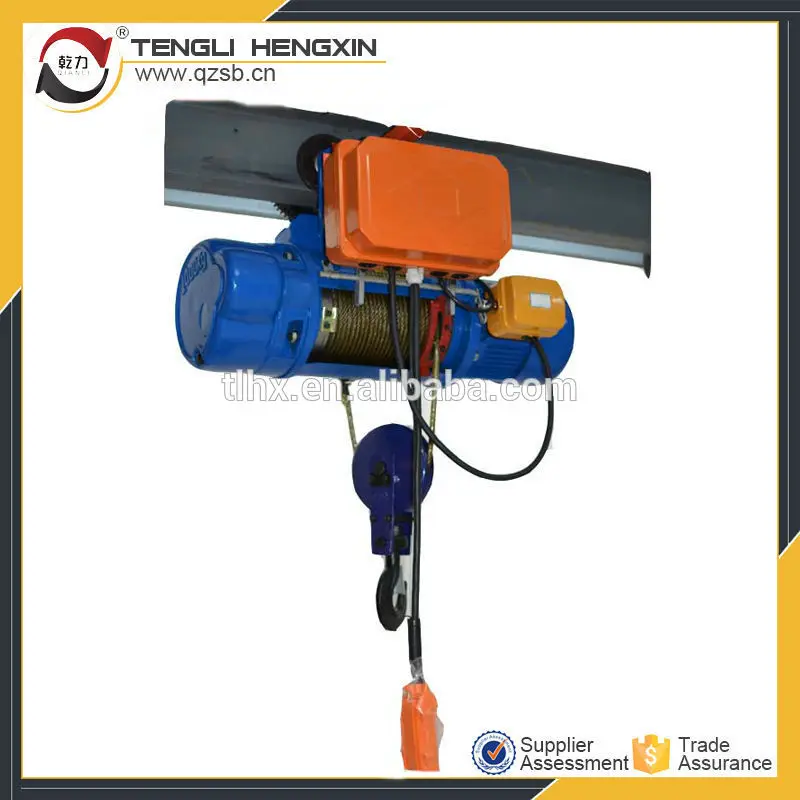 cd1 2 ton bank rope electric winch