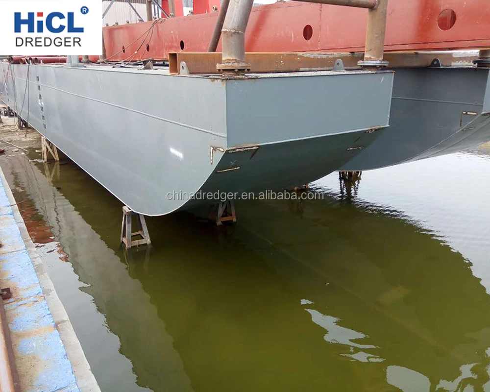 100m3/h bucket chain river sand/gold/diamond dredging/digging/excavating/panning/mining dredger/machine/equipment/boat