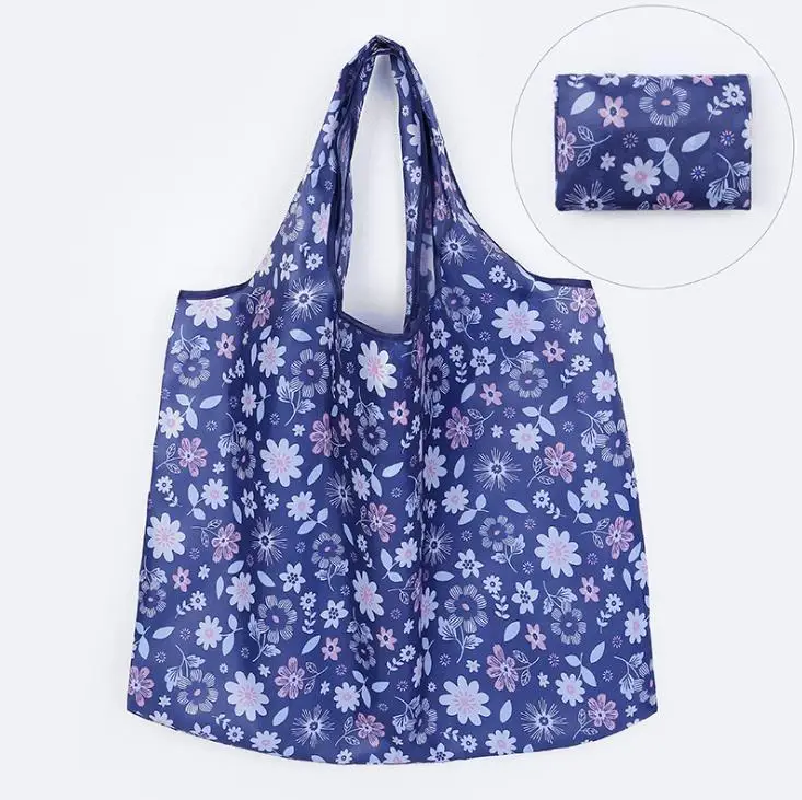 
customised new design eco recycle foldable polyester shopping bag 
