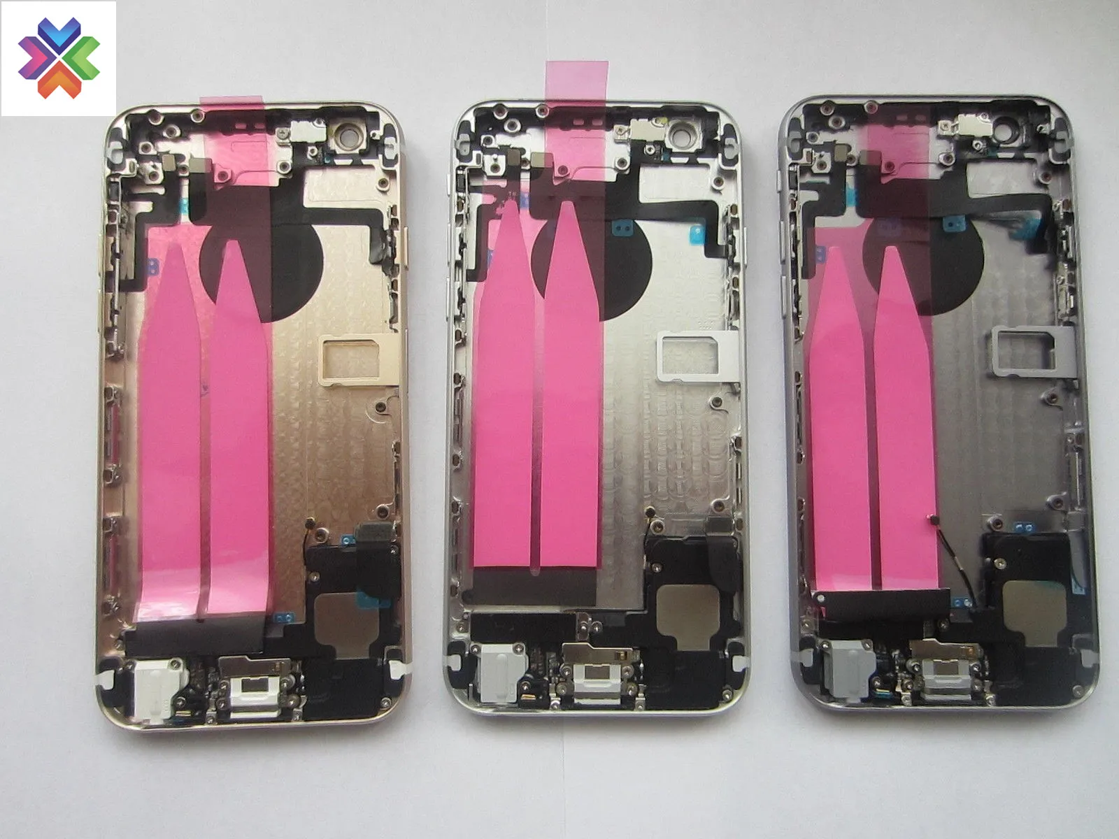 For iPhone 7 7Plus Housing Back Glass Case Rear Battery Door Cover Replacement Completed