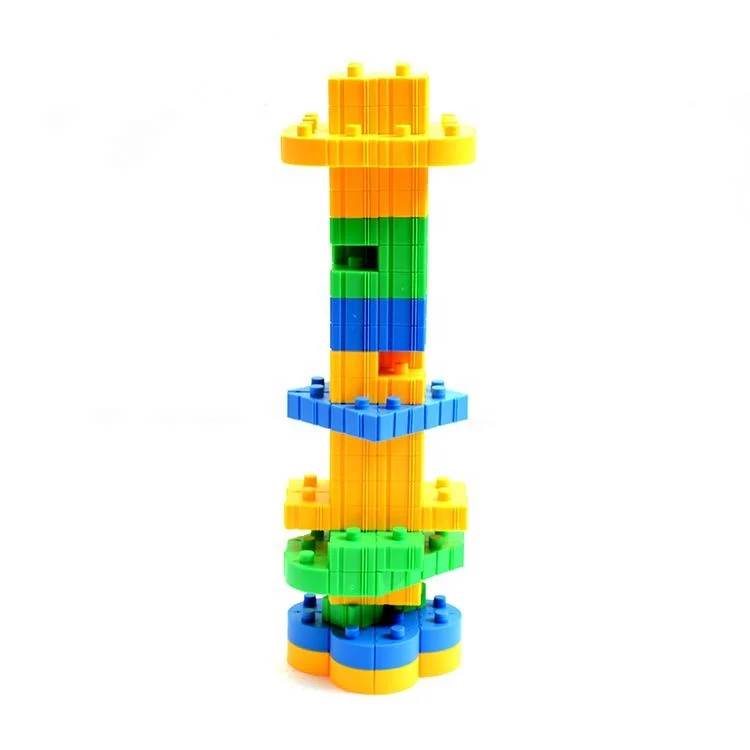 
Best seller OEM design children connecting cube intelligence building block plastic toy brick 