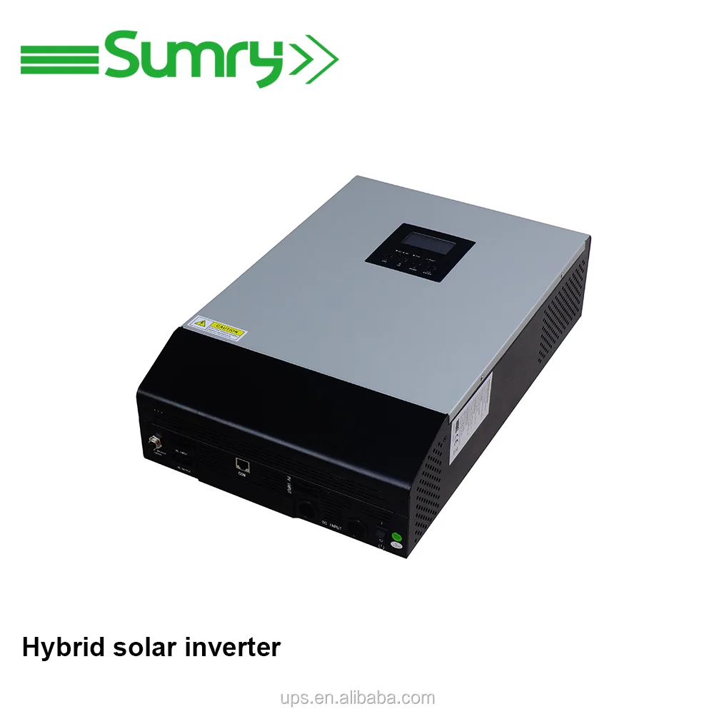 Hybrid Solar Inverter with Built-in MPPT Solar Charge Controller