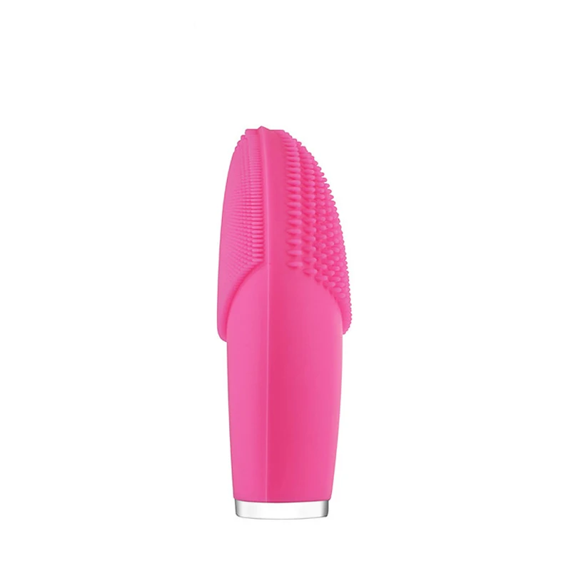 
personal use Electric sonic Silicone Facial Cleaner brush Medical silicone facial cleansing brush 