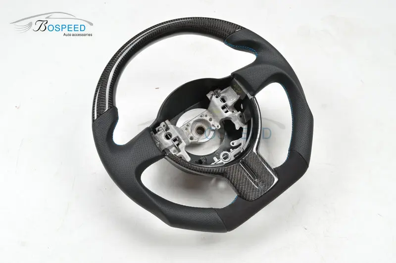 
Black Carbon Fiber Steering Wheel racing car wheel For GT86 BRZ 