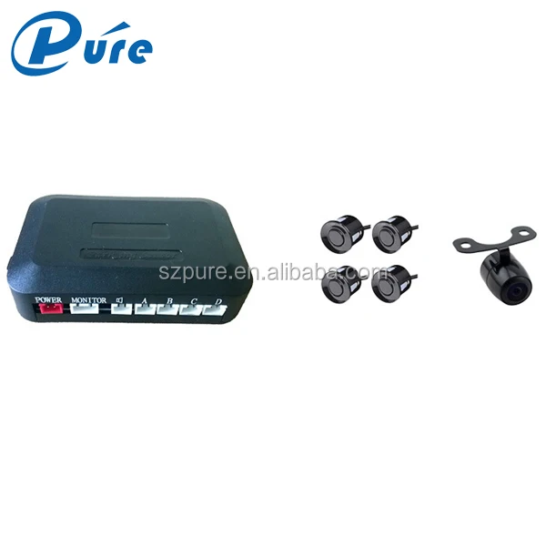 Cheap High Quality Car Parking System 4-step Bibi/Human Voice Alert Vehicle Sensor with TFT LCD Display