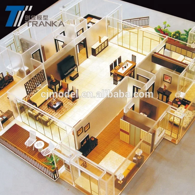 3D condominium model maker , Interior building model