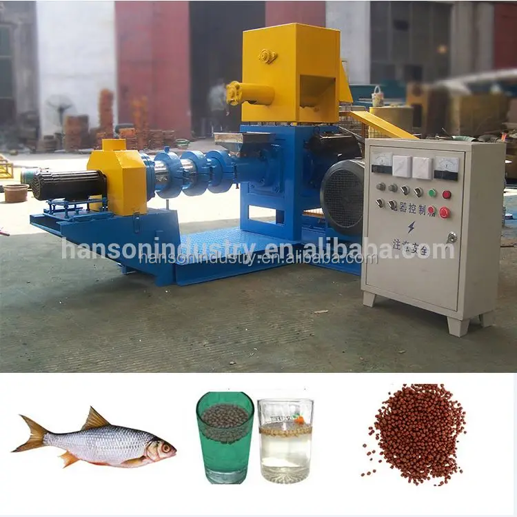 Auto floating fish feed pellet making machine in bangladesh price DGP70