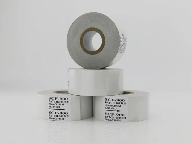 OEM High Quality Wax TTR (Thermal Transfer Ribbon) 30mm x 100 meters barcode ribbon