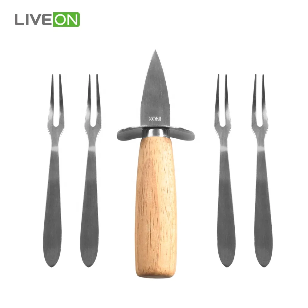 Устричный нож лезвие из нержавеющей стали 5