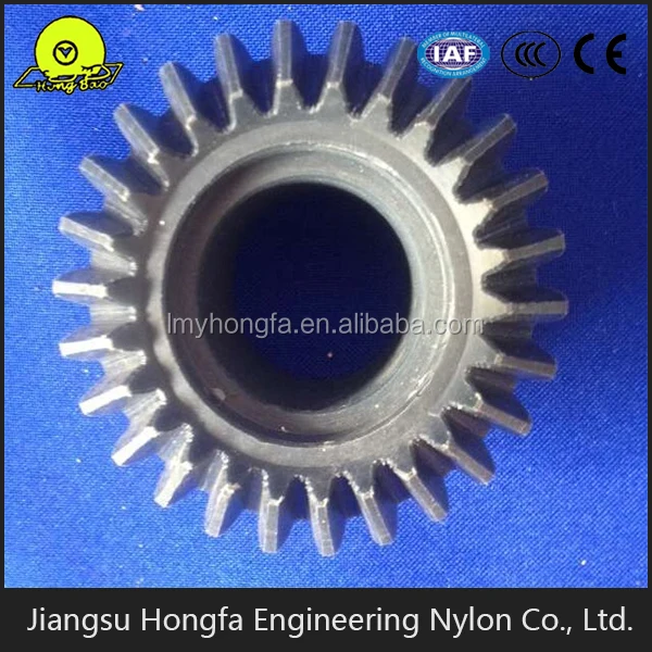 custom made plastic nylon bevel gears from factory supply
