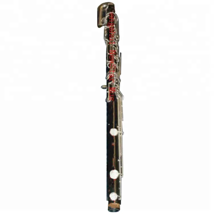 Bass Clarinet Bb Tone Ebonite Body Nickel Plated Clarinet