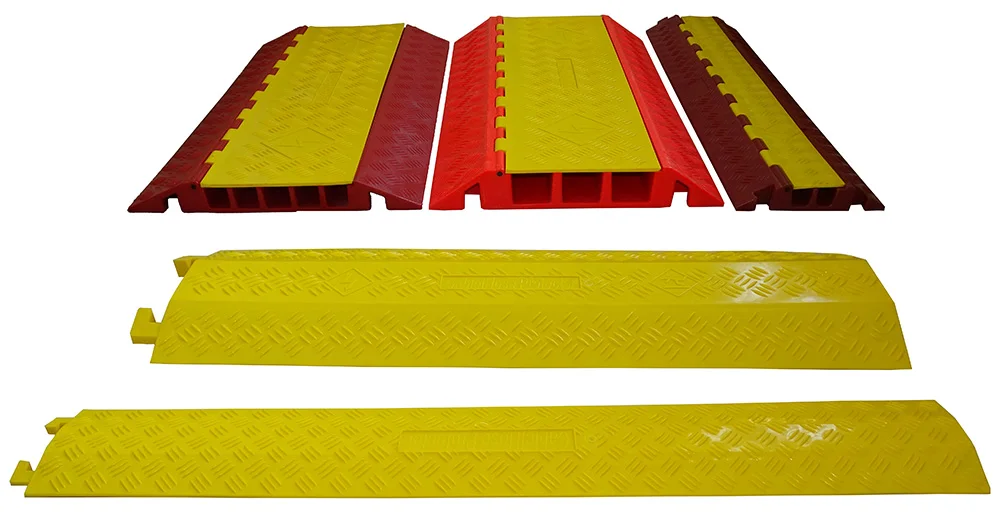 Lightweight Polyurethane Drop Over PU Cable Hose Cover Office Use PCP04