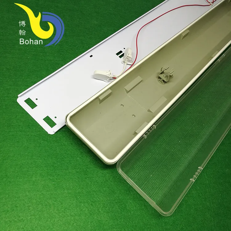 IP65 T8 waterproof lighting fixture 4ft 2*18w led tube lights fittingTri-proof Light 18W 36W Fluorescent For Industrial