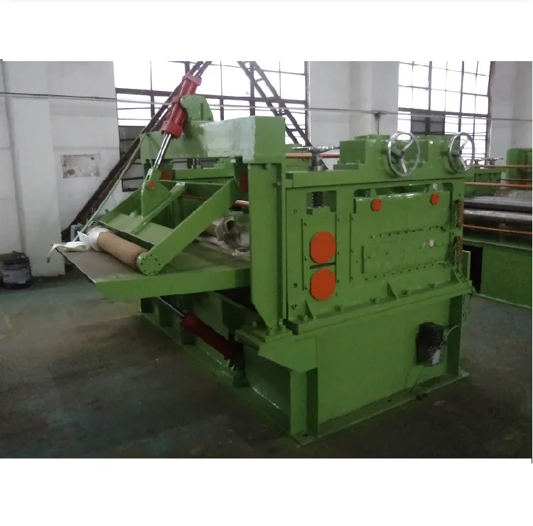 leveling machine for cut to length machine