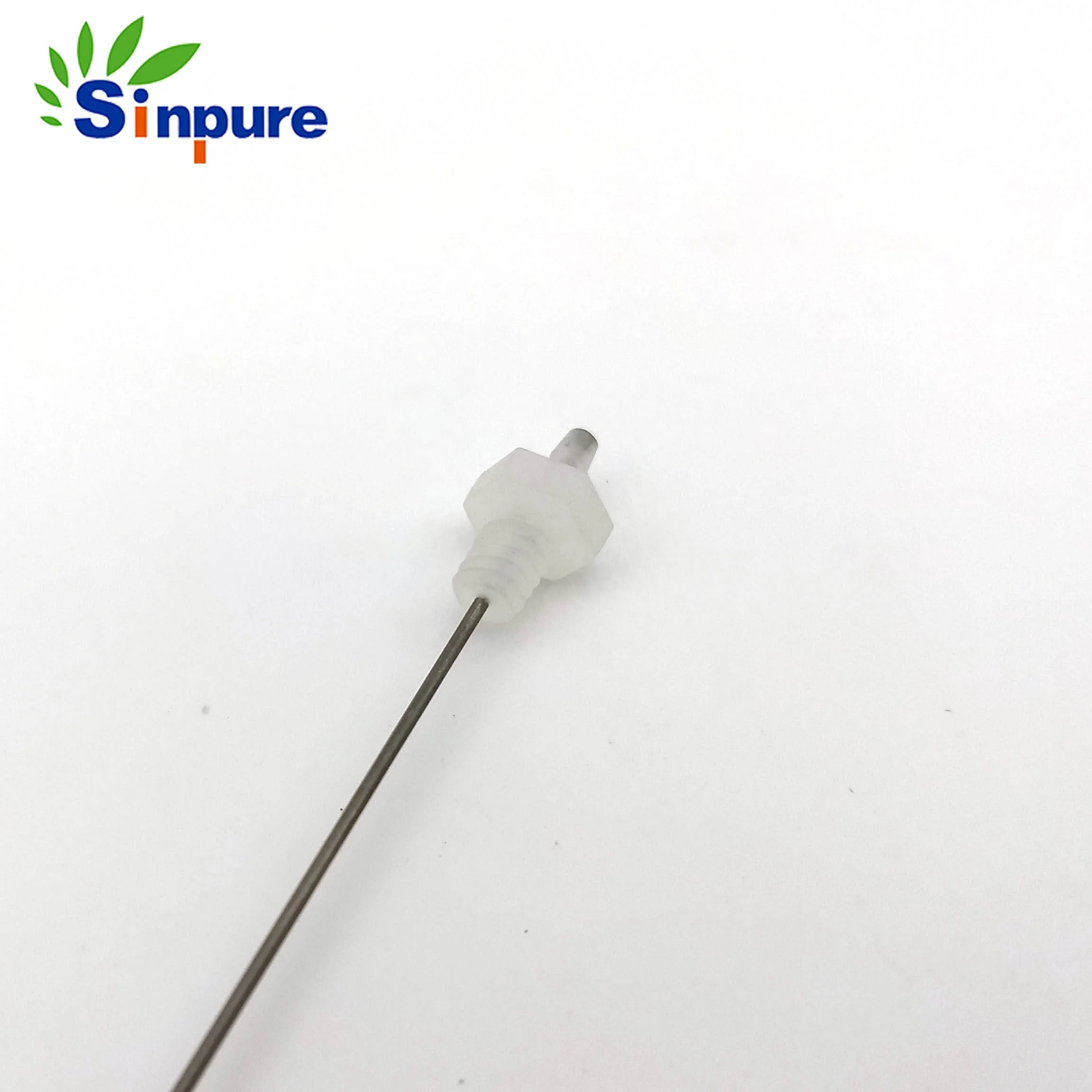 
China Customized 304/316 Stainless Steel Vent needle with Wooden Handle 