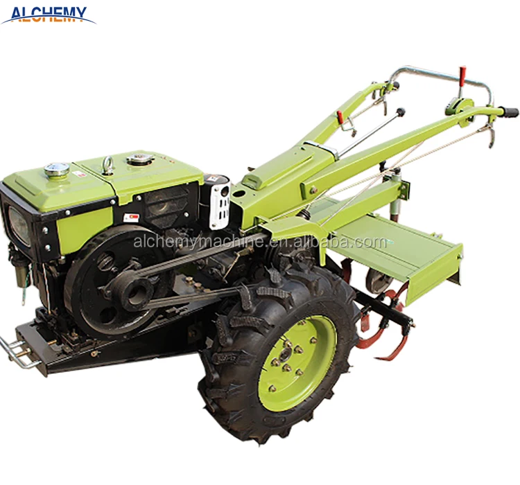 electric starter 15hp rotary tiller walking tractor for sale