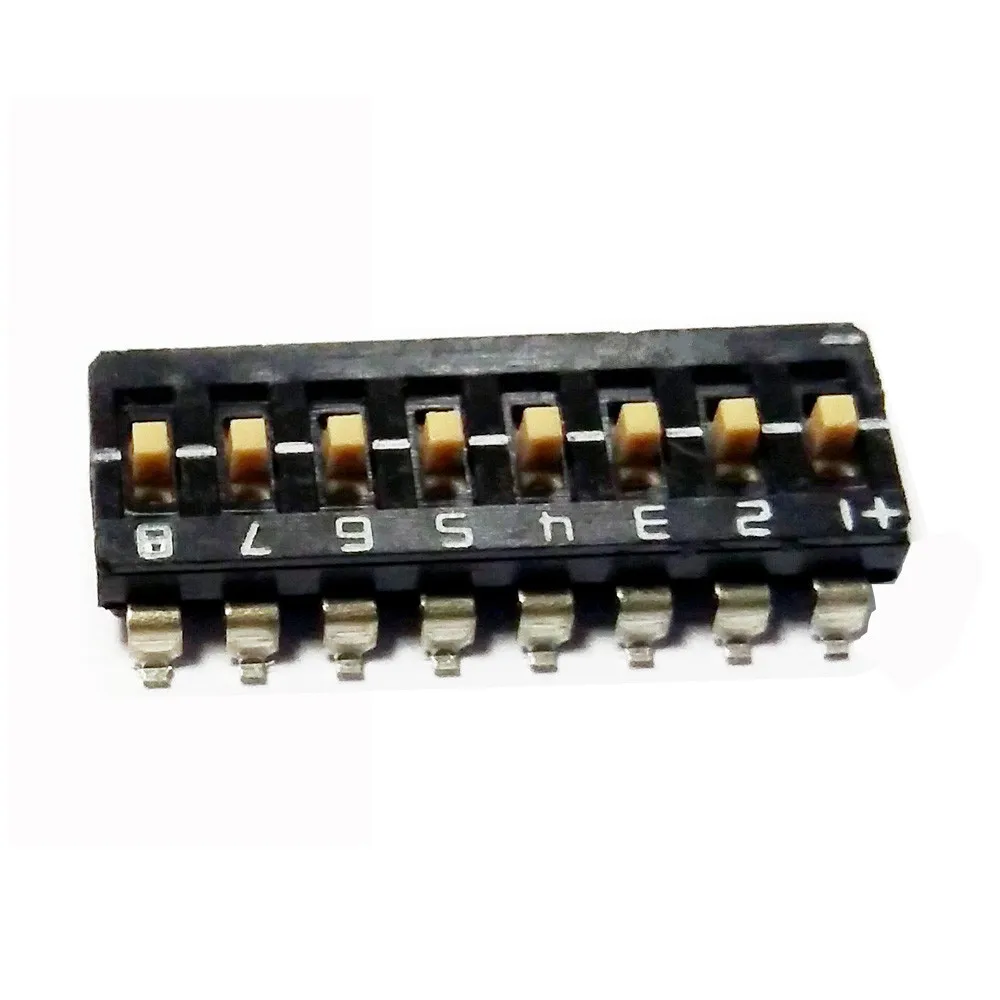  8 Pin SPDT штатах Нью-Йорк Dip-переключатель без