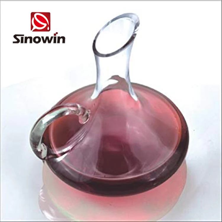 Hot Sell Wine Decanter Set Hand-Blown Sturdy 100% Lead Glass Aerator Decanter