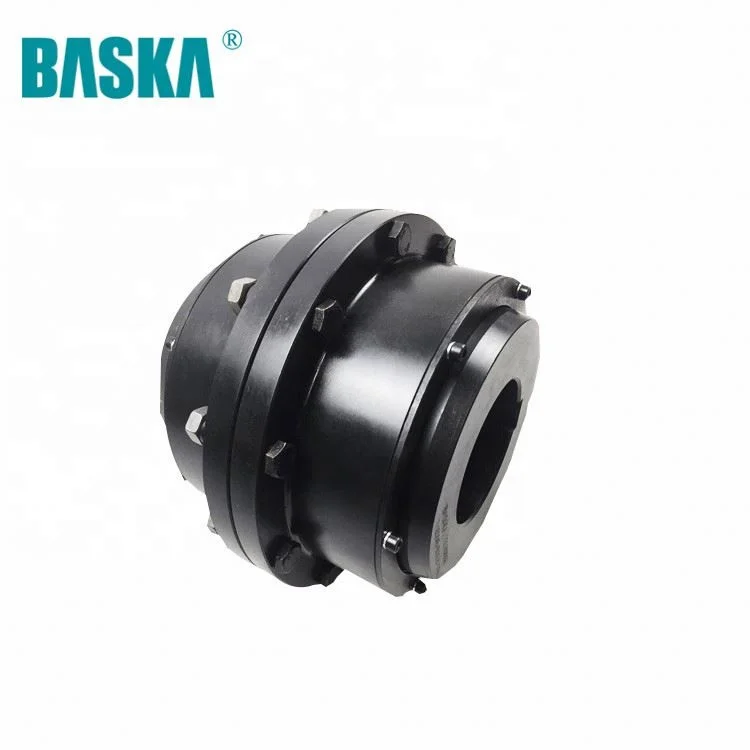 High transmission efficiency quick mounting gear coupling
