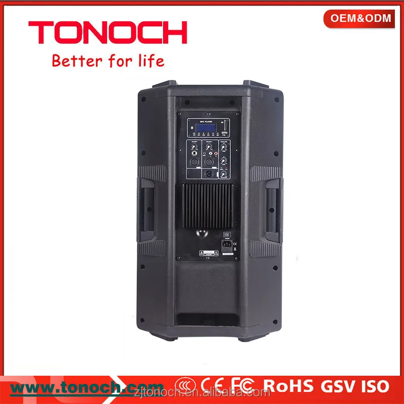 TONOCH 8 inch Professional PA System Active Speaker