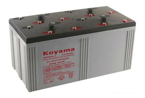 2V 3000ah back up battery for nuclear power station