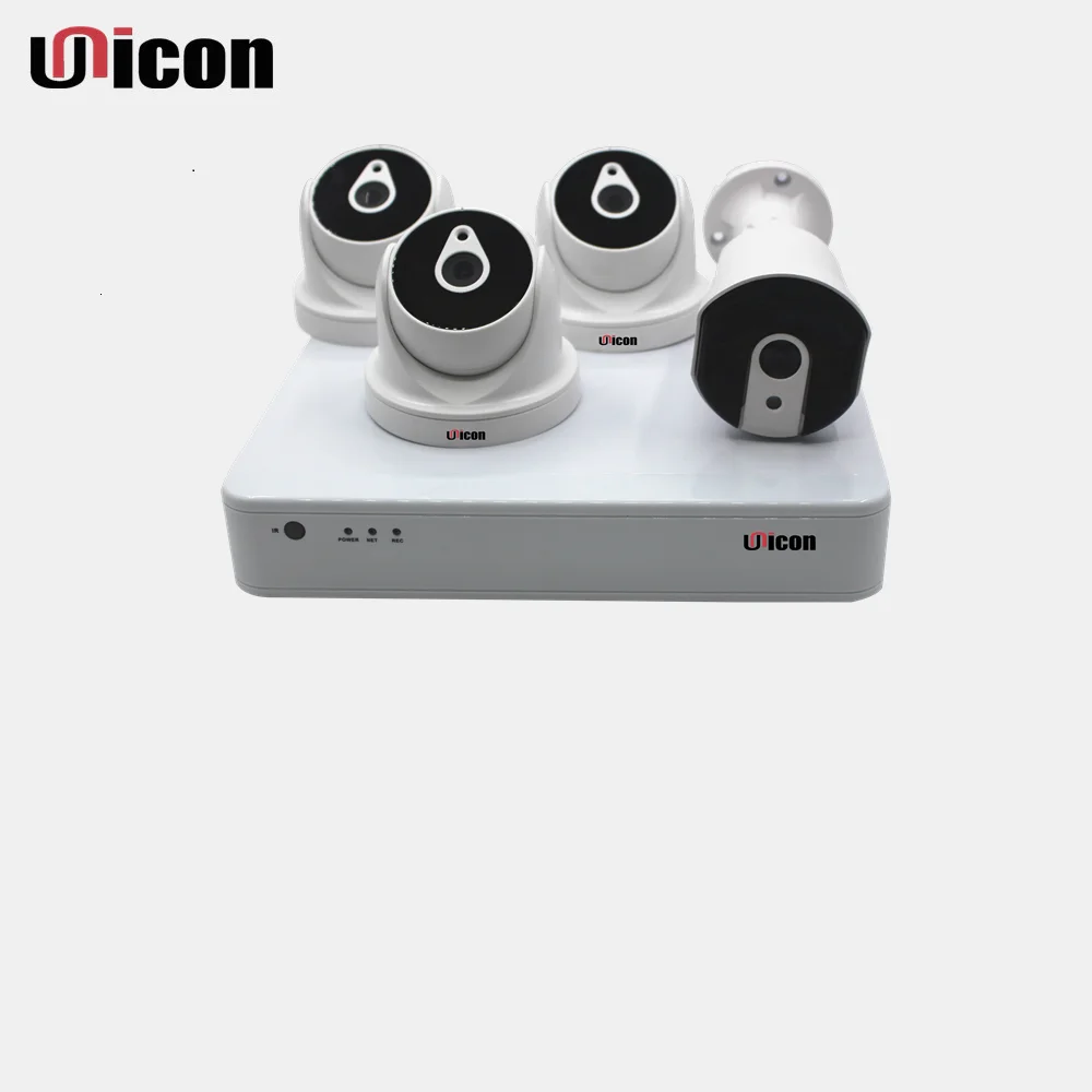 Hot 4ch Ahd Dome Camera and DVR Kit for Home and Office Security