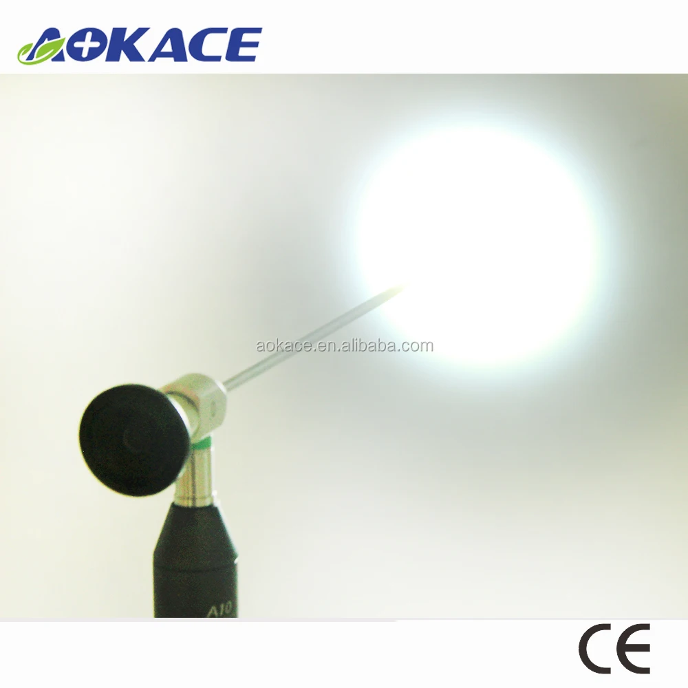 handheld otoscope camera light source 5w LED with top illumination