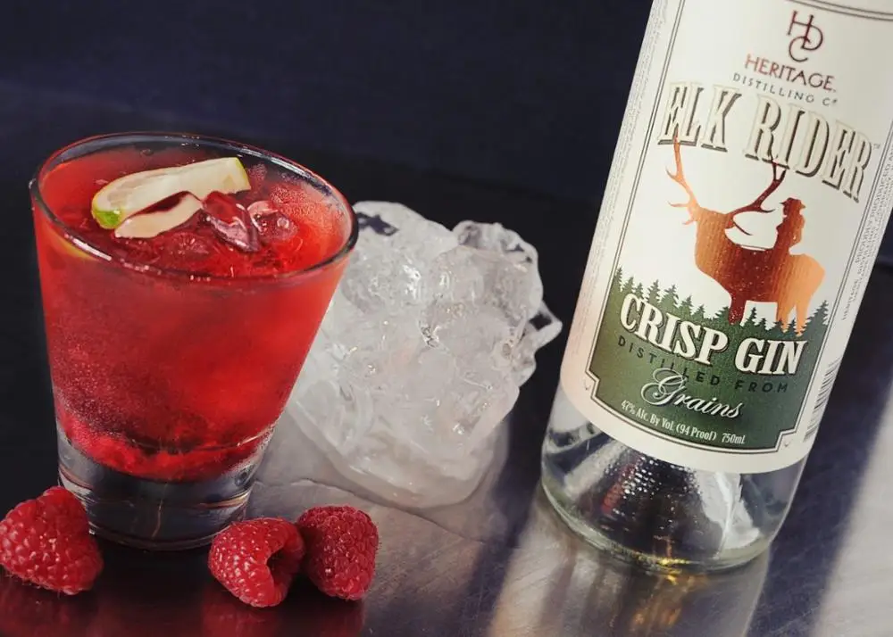 
Heritage Elk Rider Crisp 50ml gin liquor 